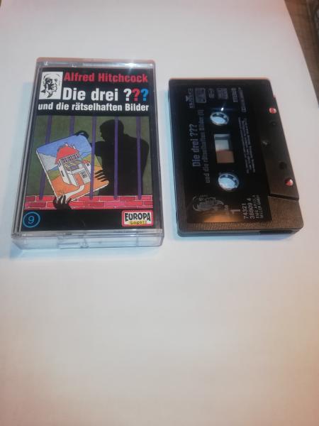 Die Drei Fragezeichen Folge 9 und die rätselhaften Bilder Schwarz mit Weißen Druck 7432138809 4 PC 209 Europa